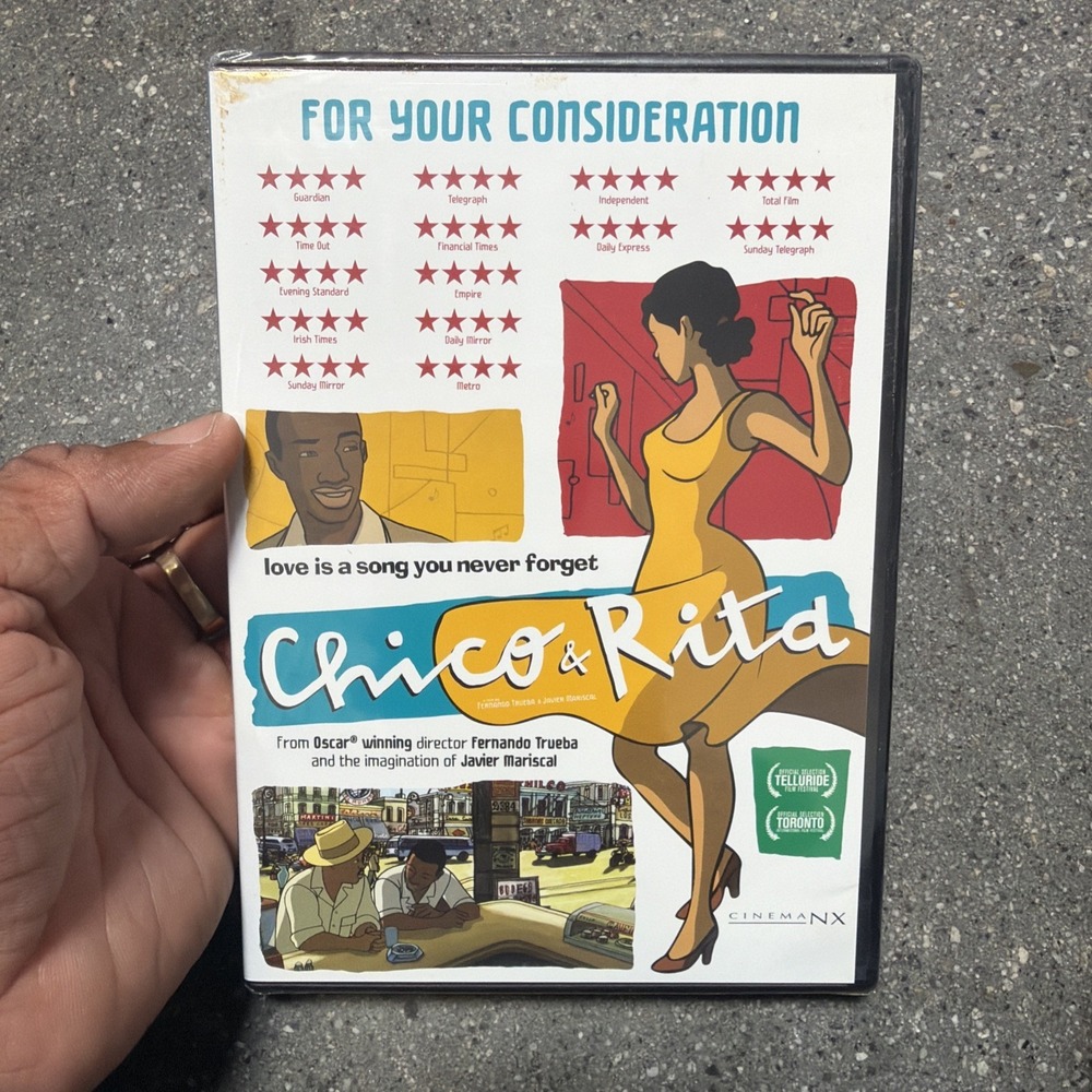 FYC DVD Chico & Rita RARE! Animated Film Luma 2012